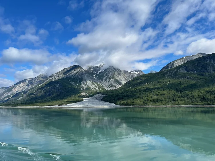 Still water in Glacier Bay · Alaska 2026