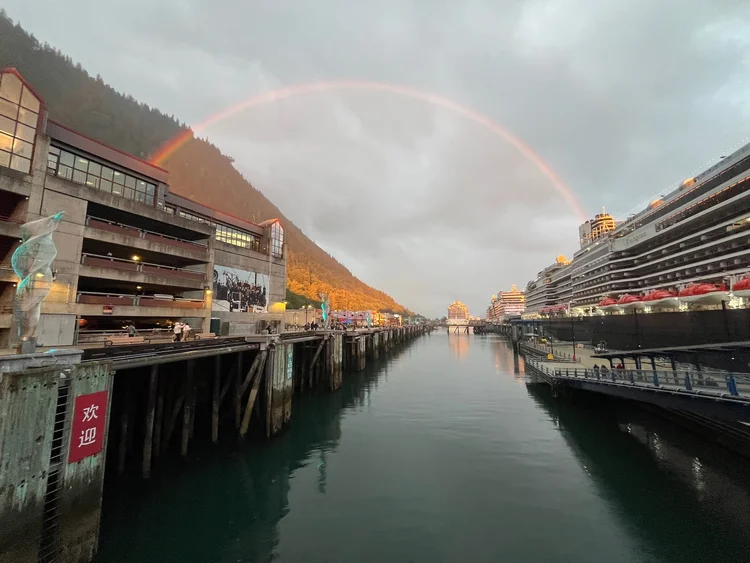 A rainbow in Juneau · Alaska 2026
