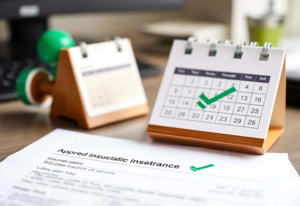 Claim approved and replacement scheduled