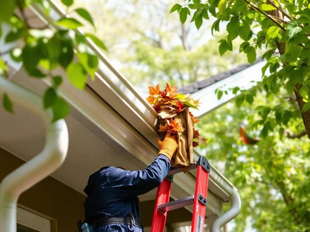 Eavestrough and siding maintenance