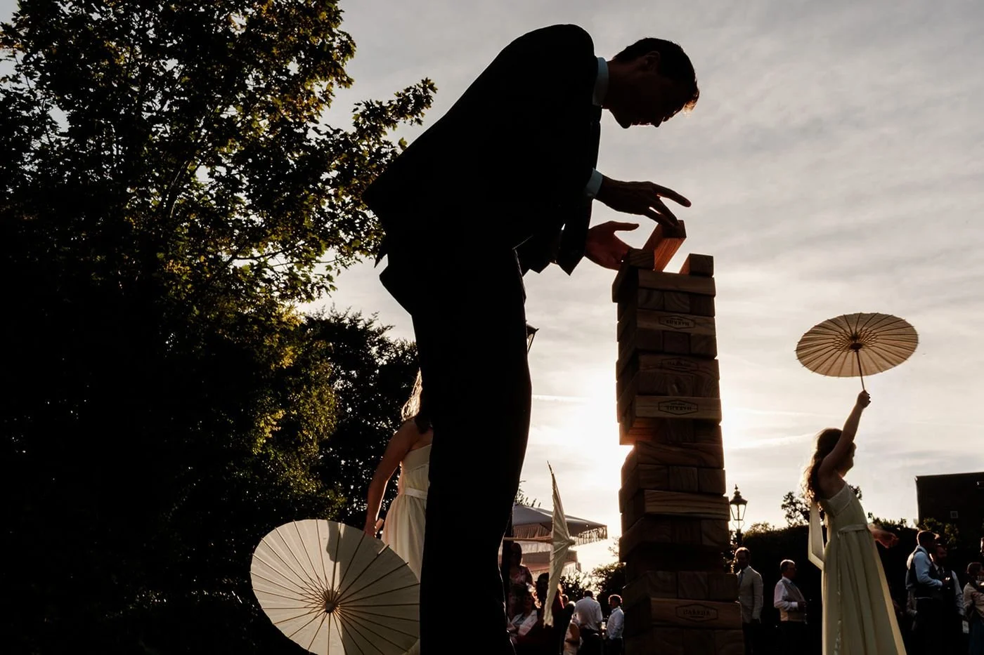 Alis and Brad at their top table at Hotel du Vin Tunbridge Wells