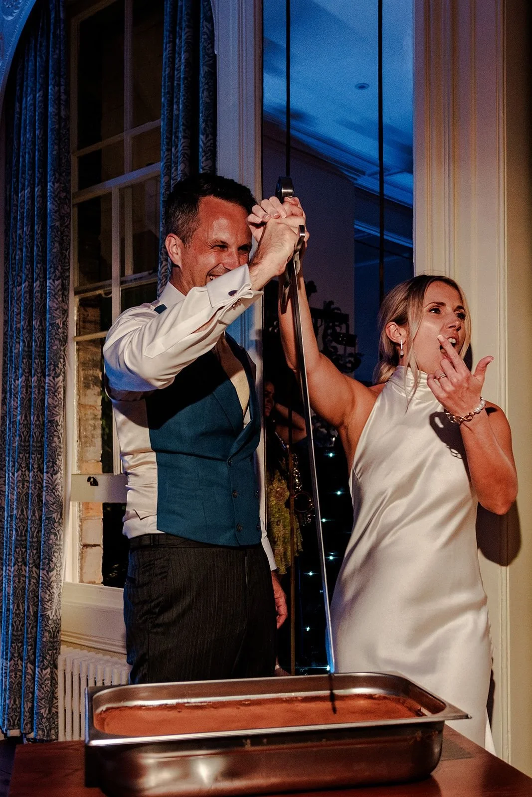 Wedding guests joining the first dance at Hotel du Vin Tunbridge Wells