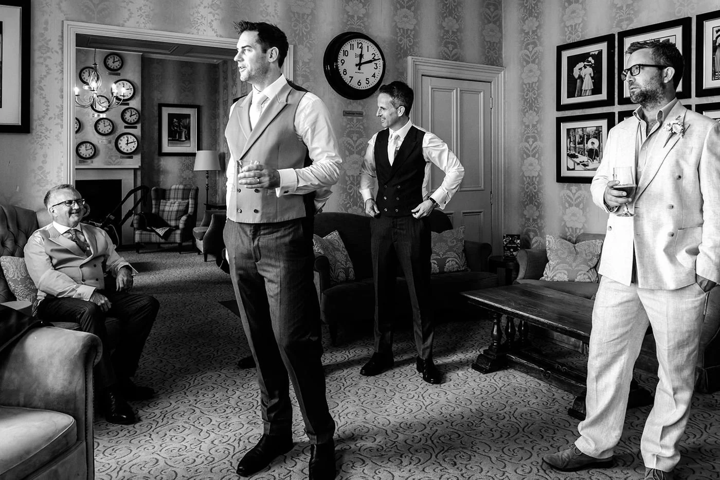 Alis preparing for her Hotel du Vin Tunbridge Wells wedding ceremony