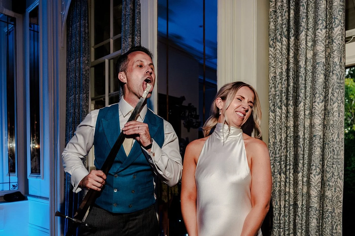 Alis and Brad on the dance floor at Hotel du Vin Tunbridge Wells