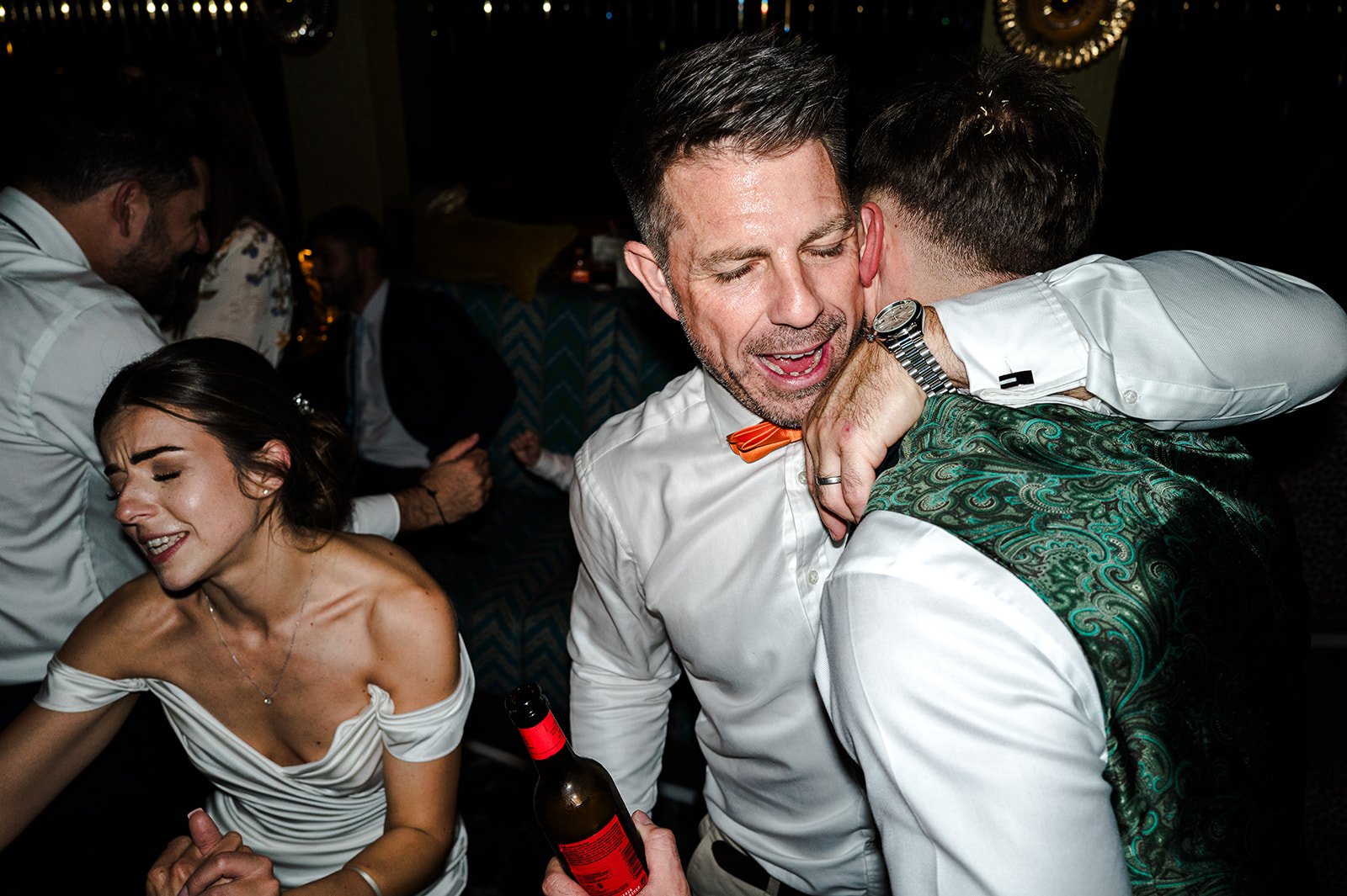 Guests partying at the end of the night at The Other House