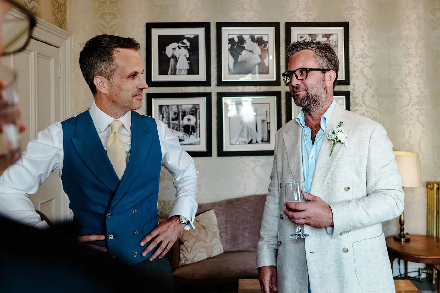 Detail of the Own Studio wedding dress at Hotel du Vin Tunbridge Wells