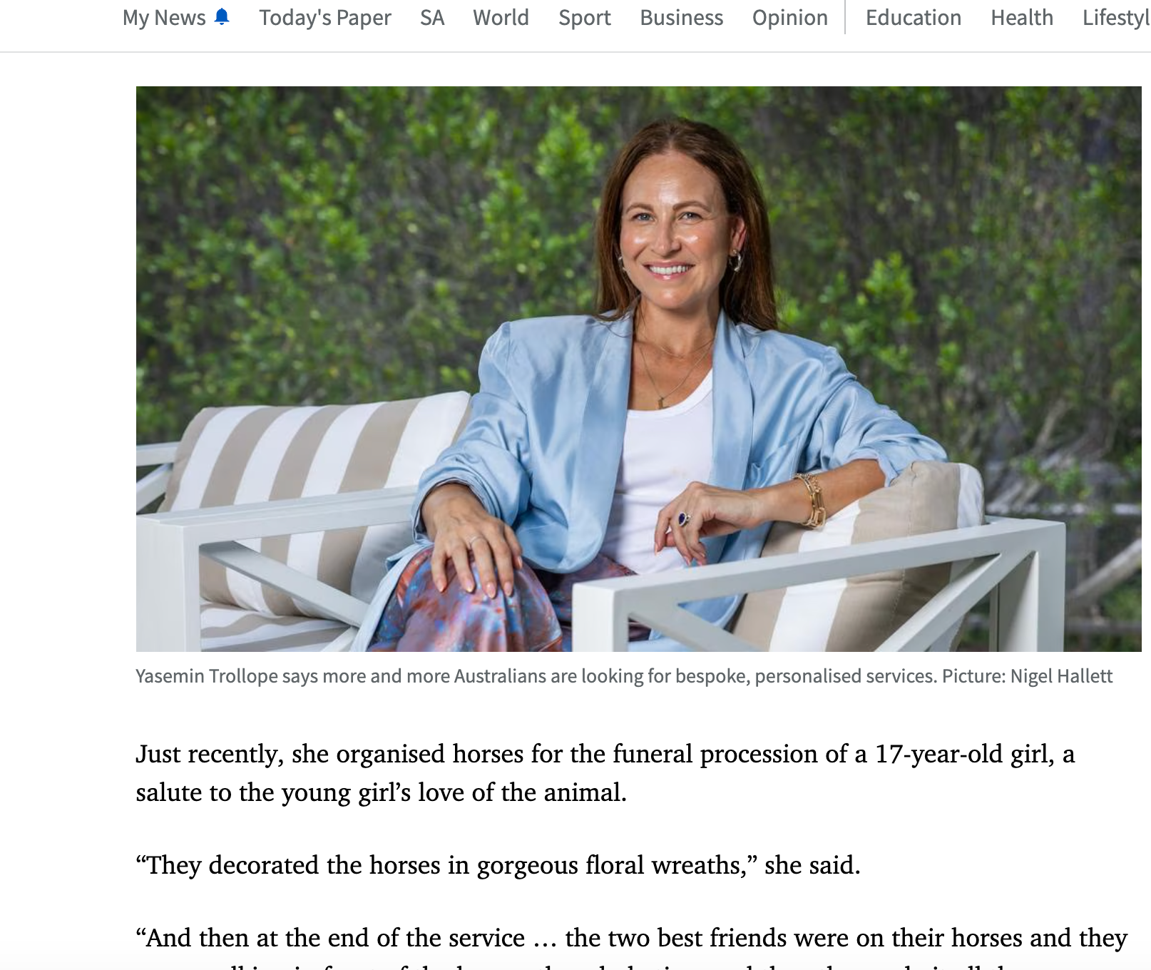 The Courier-Mail article