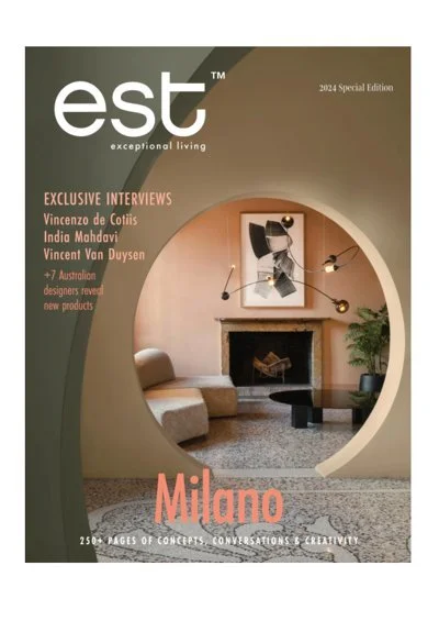 est living special edition magazine cover, 2024.