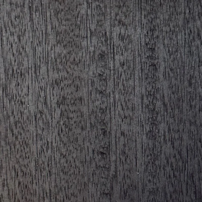 Finish sample of burnt and oiled African walnut by Arno Declercq