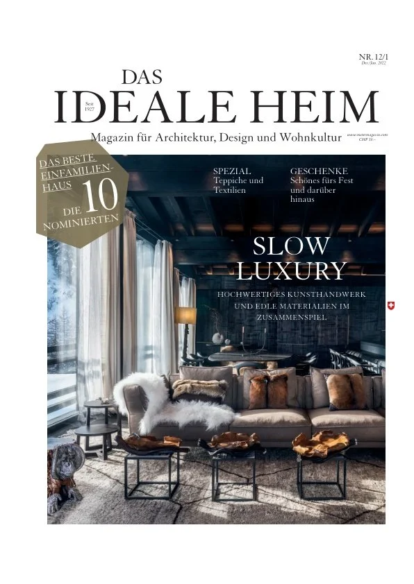 Das Ideale Heim magazine cover, December–January 2022 issue.