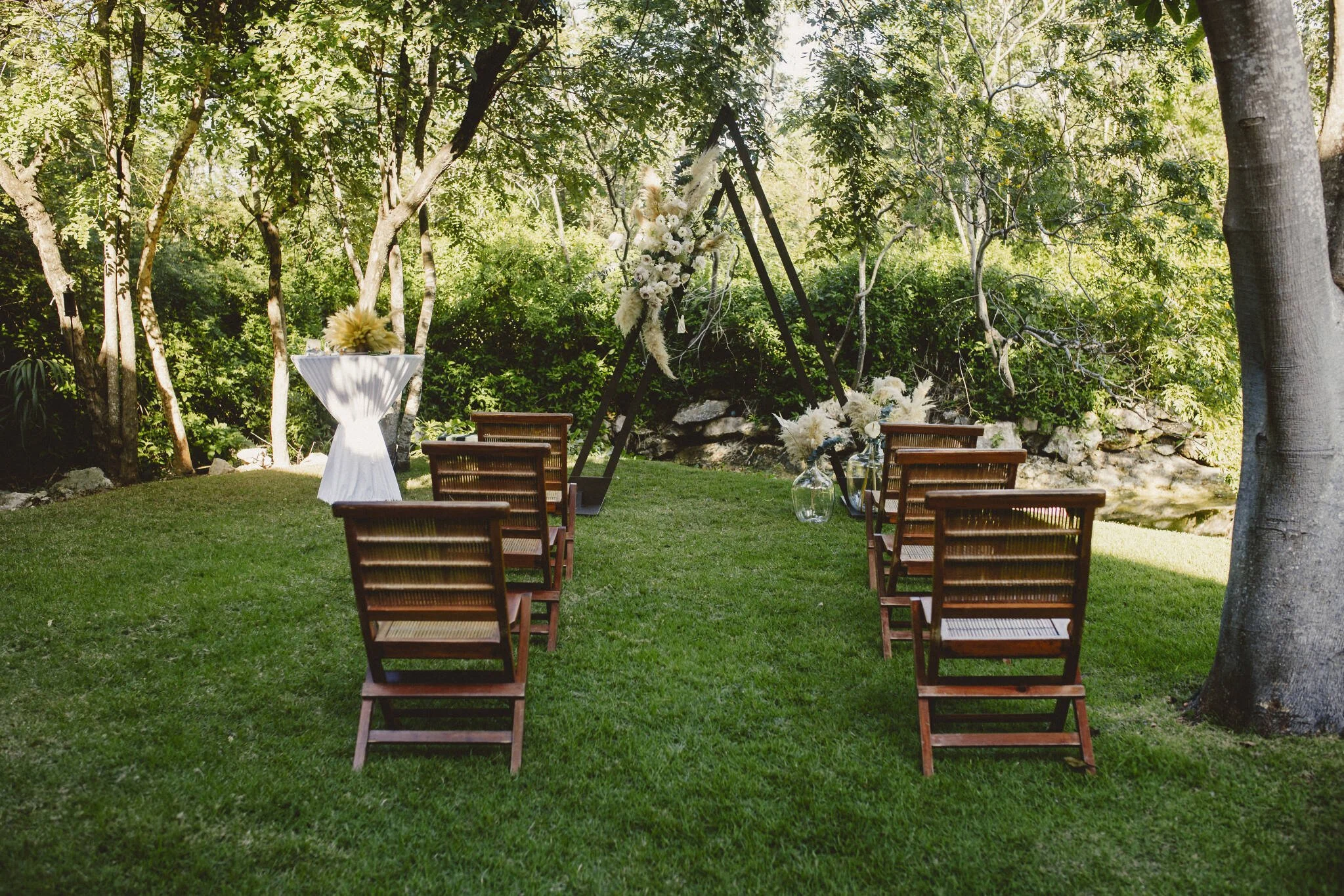 Chaká Garden at Grand Velas Riviera Maya, luxury garden destination wedding venue in Mexico