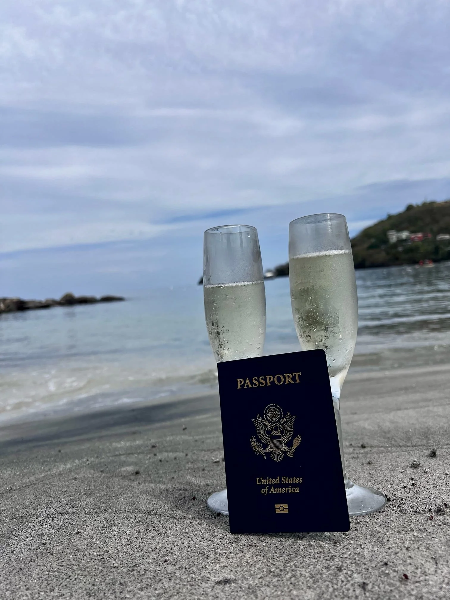 Romantic portrait image used in a honeymoon planning article