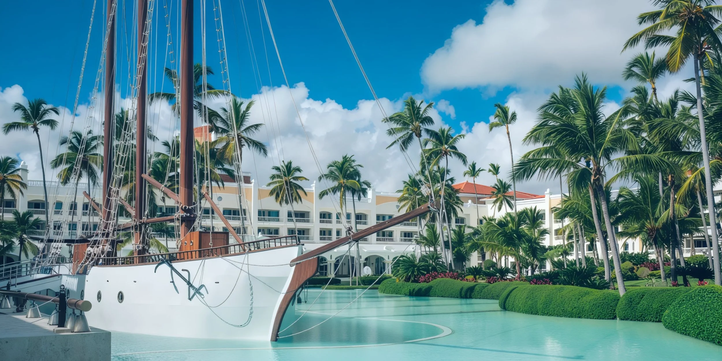 The Ship ceremony venue at JOIA Bavaro in Punta Cana, Dominican Republic