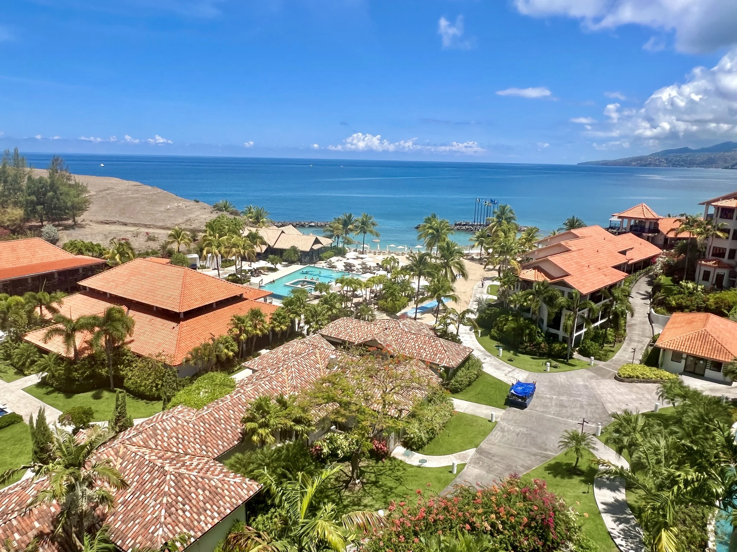 Grenada beach and greenery
