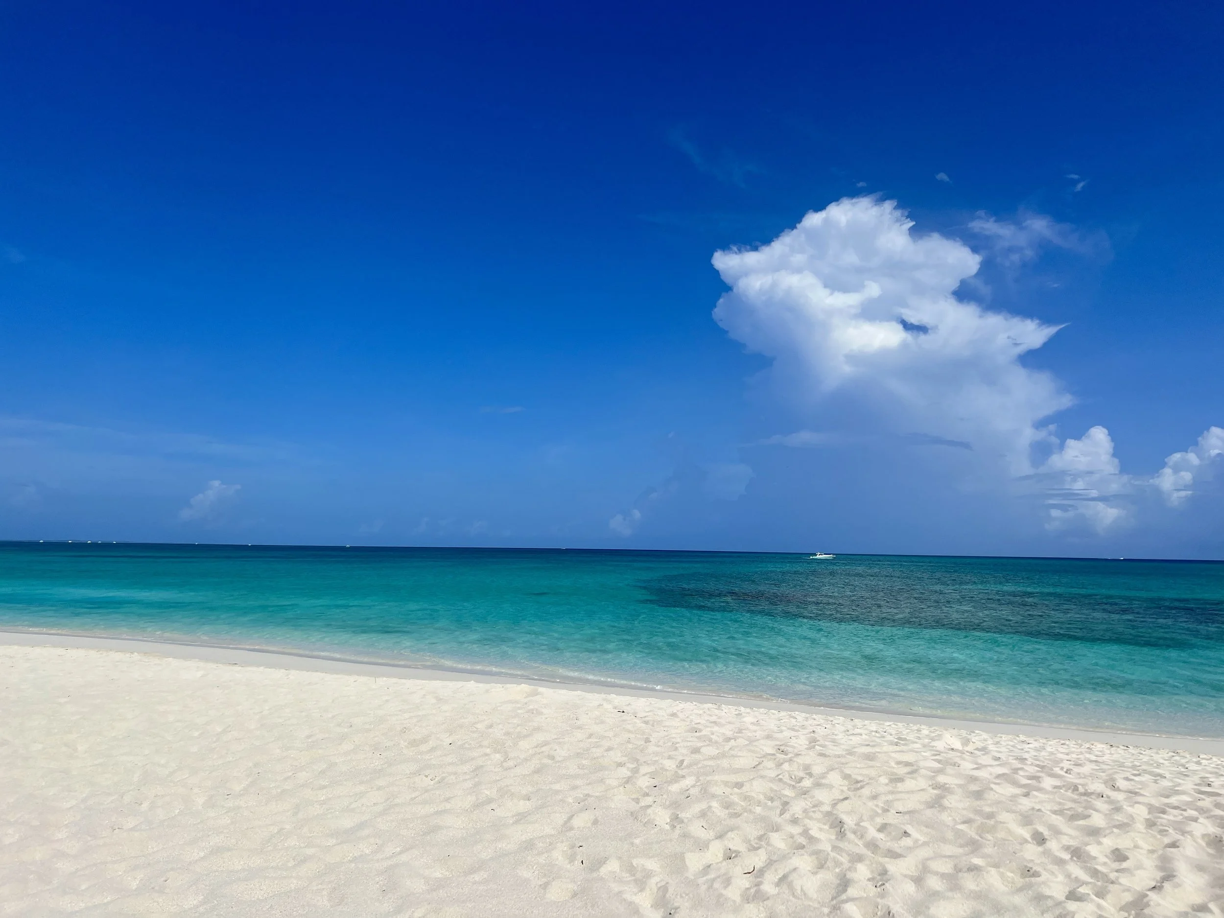 Turks and Caicos powder-soft sand and blue sea