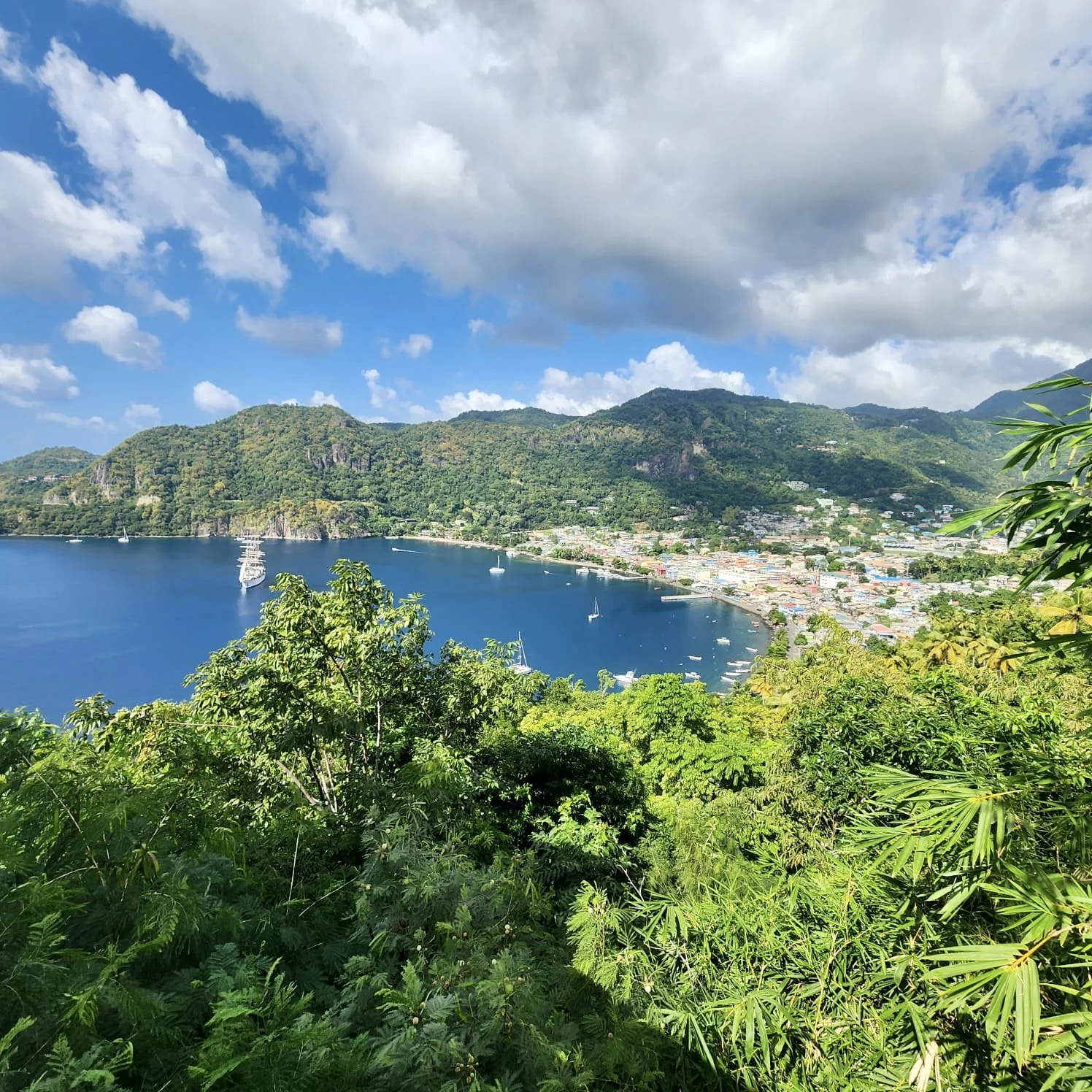 St Lucia Piton views