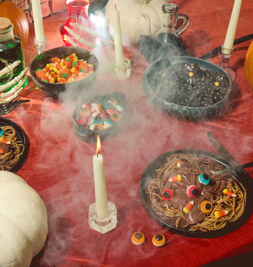 Witches' spell table
