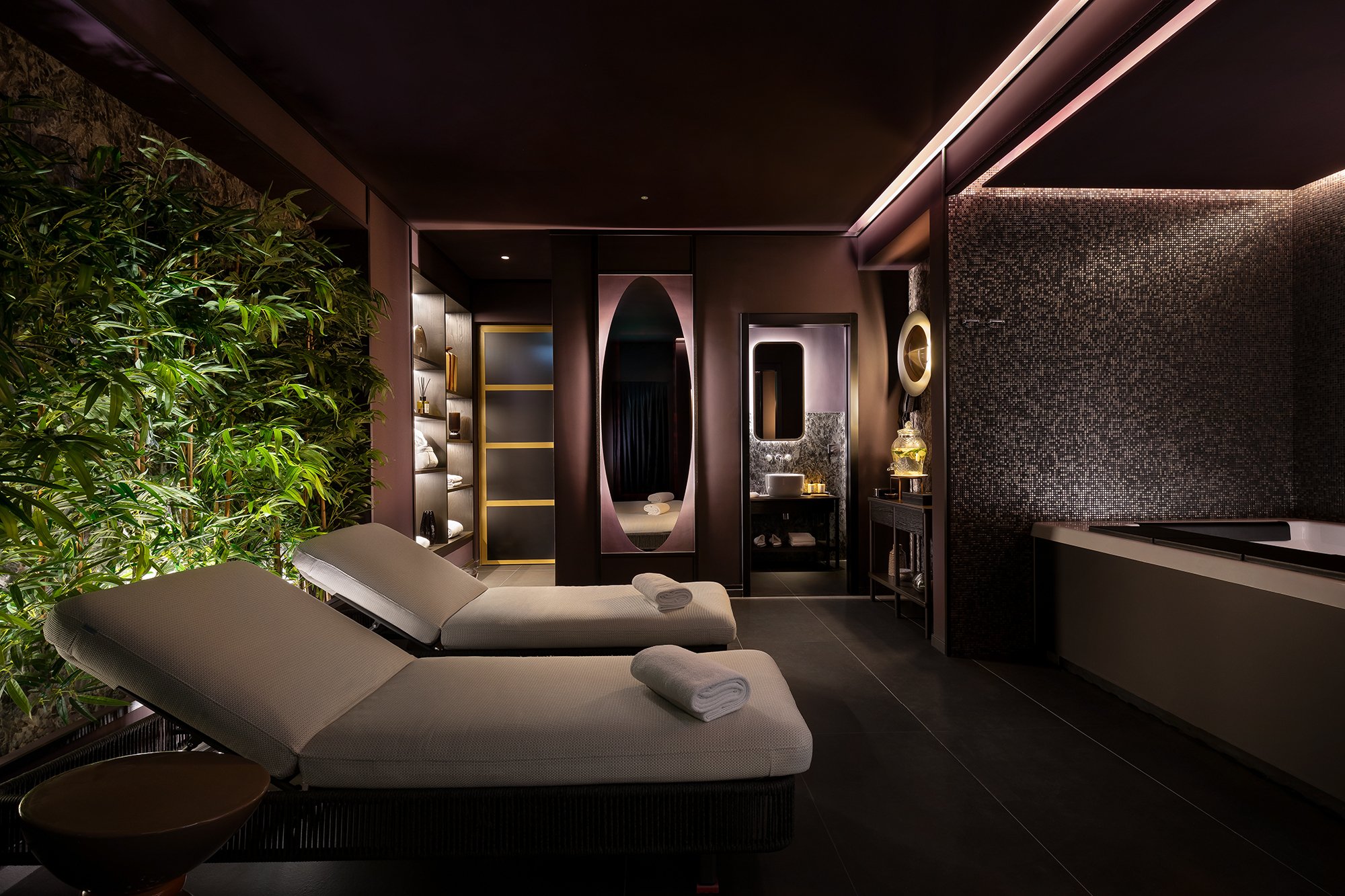 The spa at The Pantheon Iconic Rome Hotel
