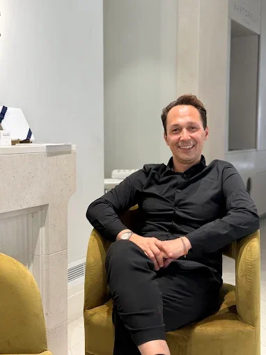 Simone Bartorelli, founder of Bartorelli salon in Rome