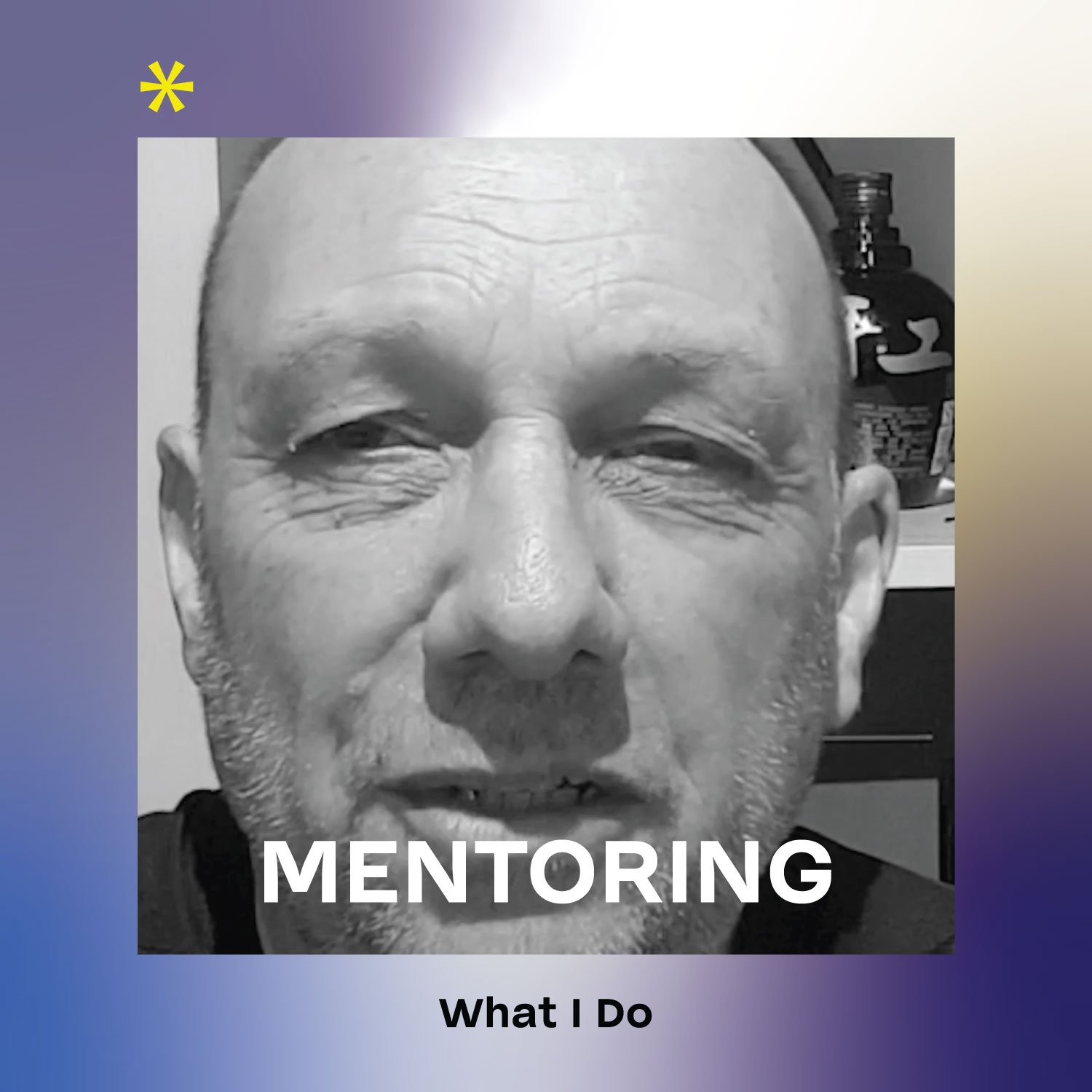 Renowned lighting designer Martin Klaasen presenting his personalized mentoring services for professional growth, business advancement, and personal development on his Light Talk website.