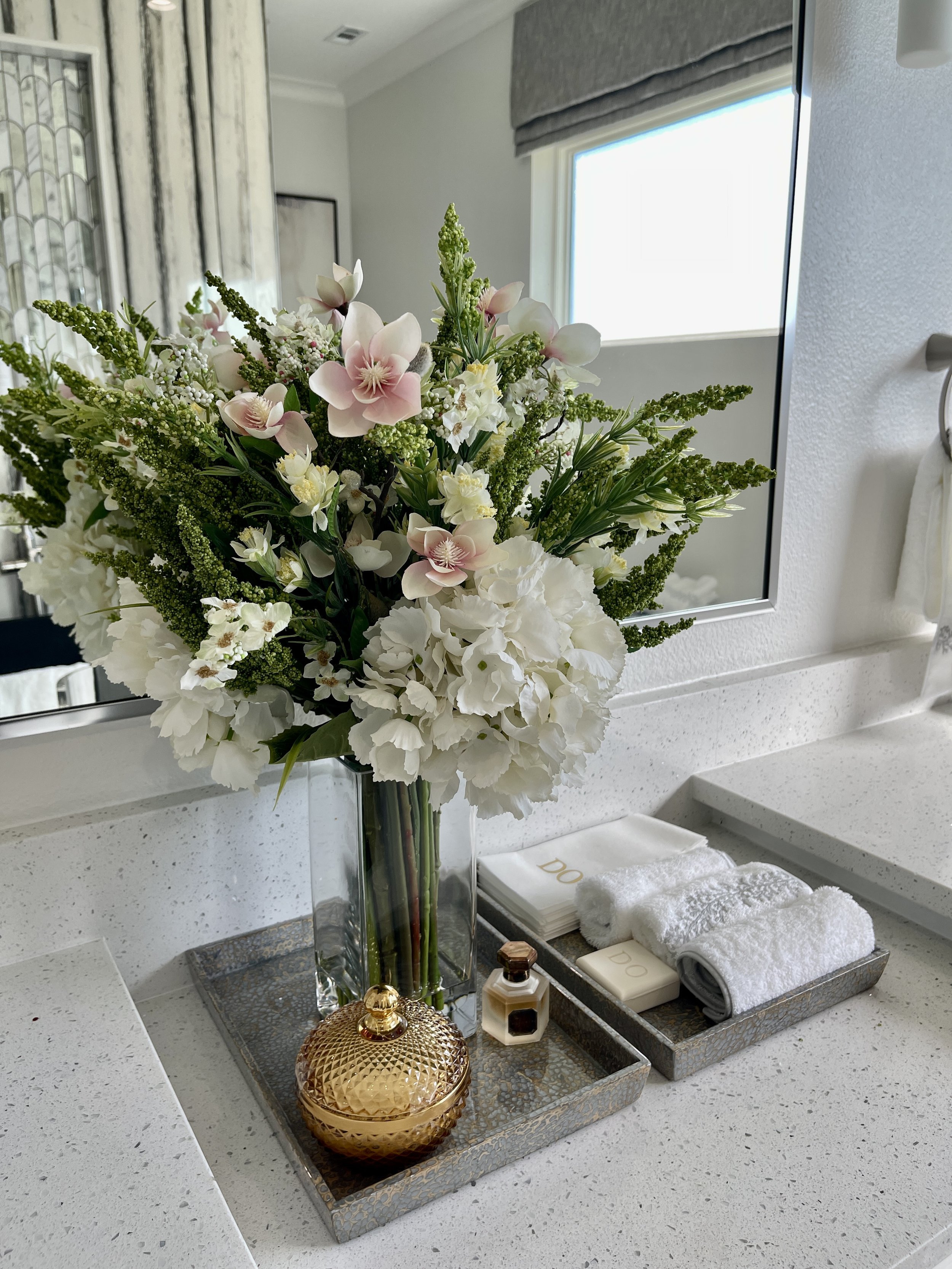 Elegant living space design by Emma's Interior in Woodlands, TX