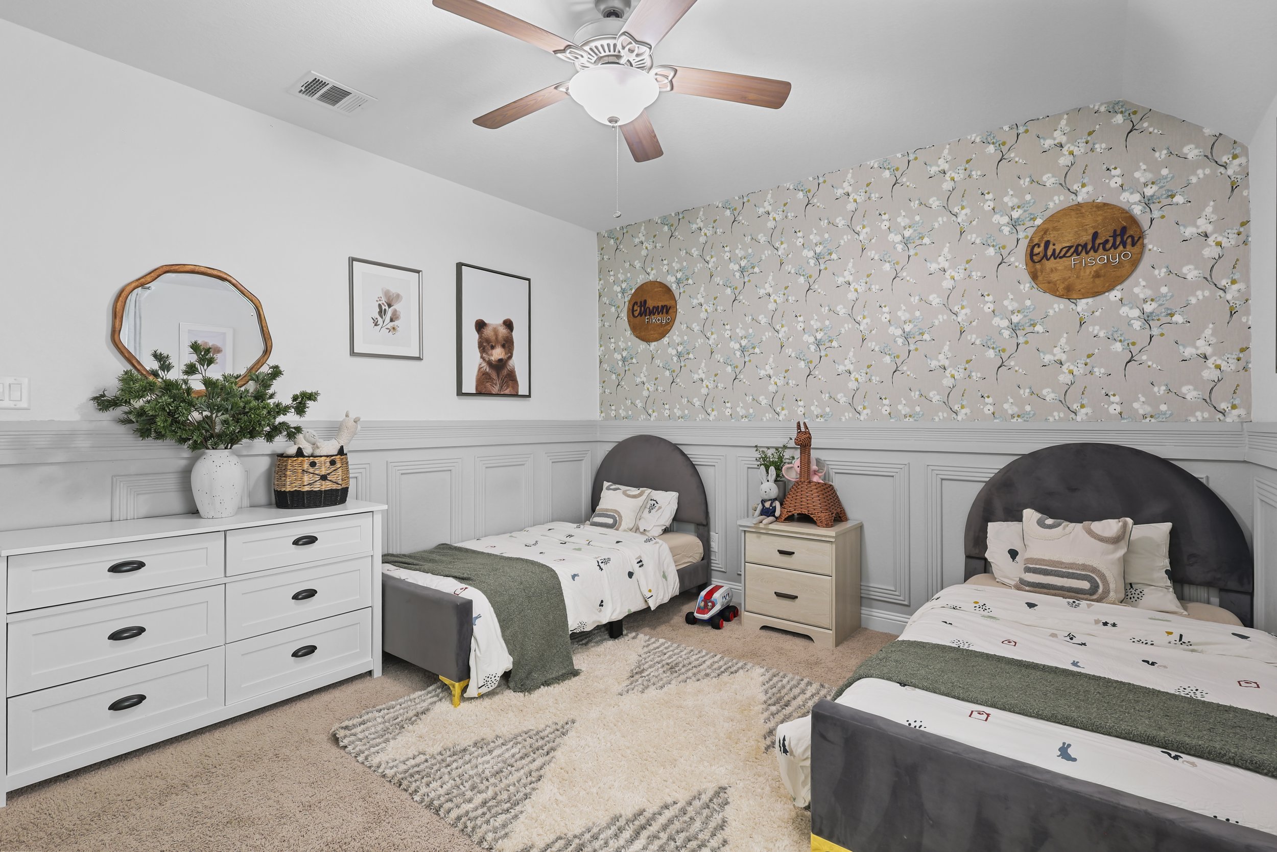 Elegant interior styling by Emma's Interior in Woodlands, TX