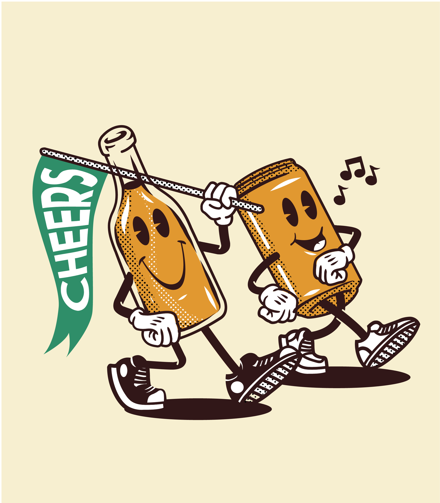 Characters / Bottle and can