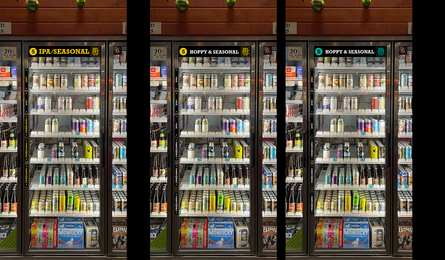 Wayfinding / Cooler style headers