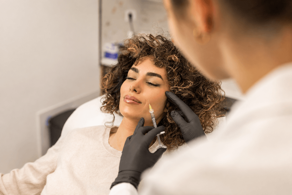 Botulinumtoxin-Behandlung der unteren Gesichtshälfte