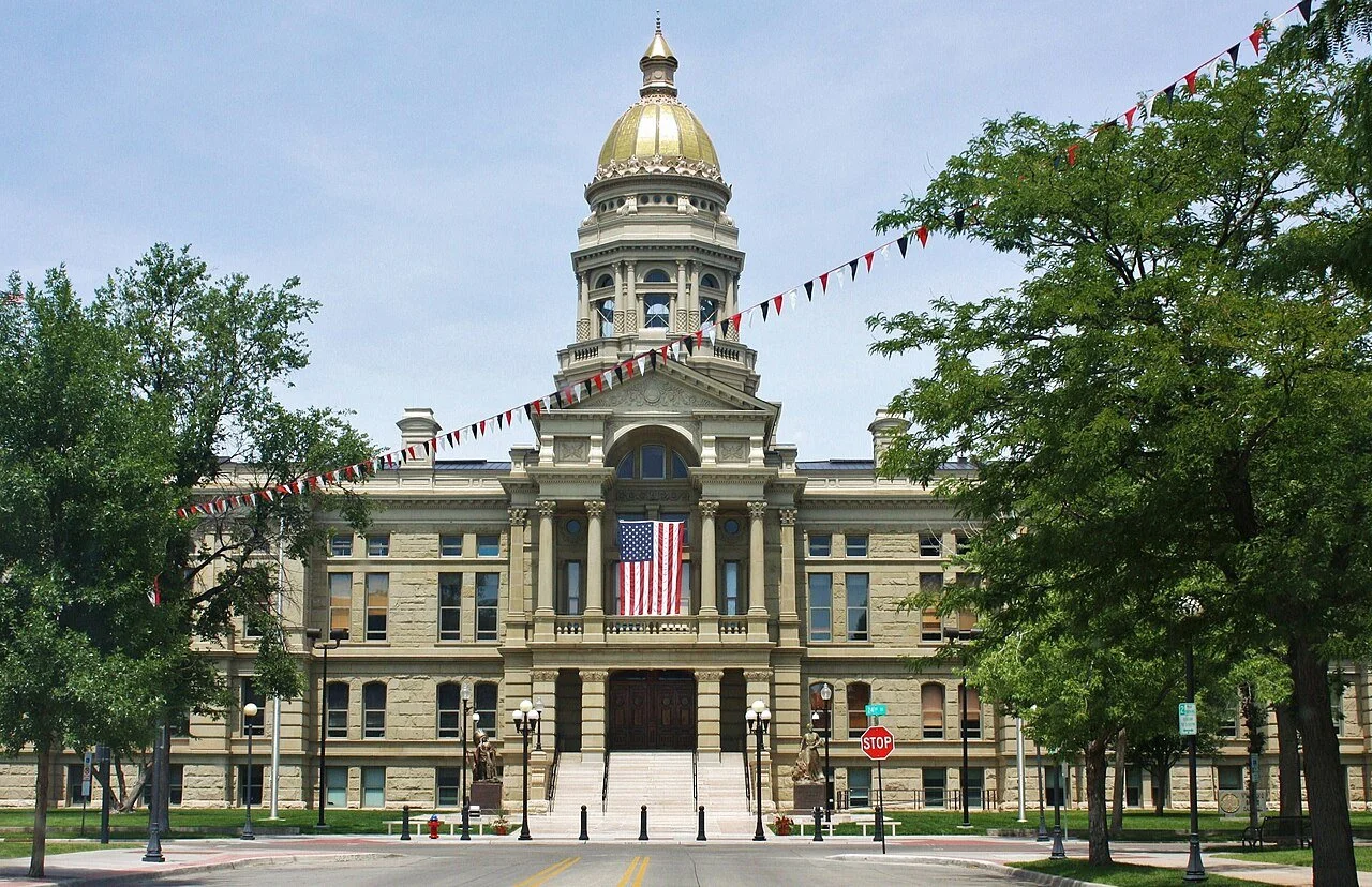 The Wyoming State Capitol in Cheyenne