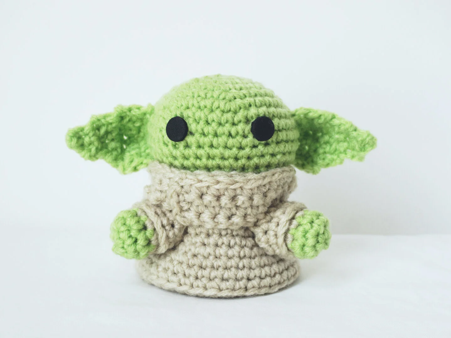 Йода амигуруми схема вязания