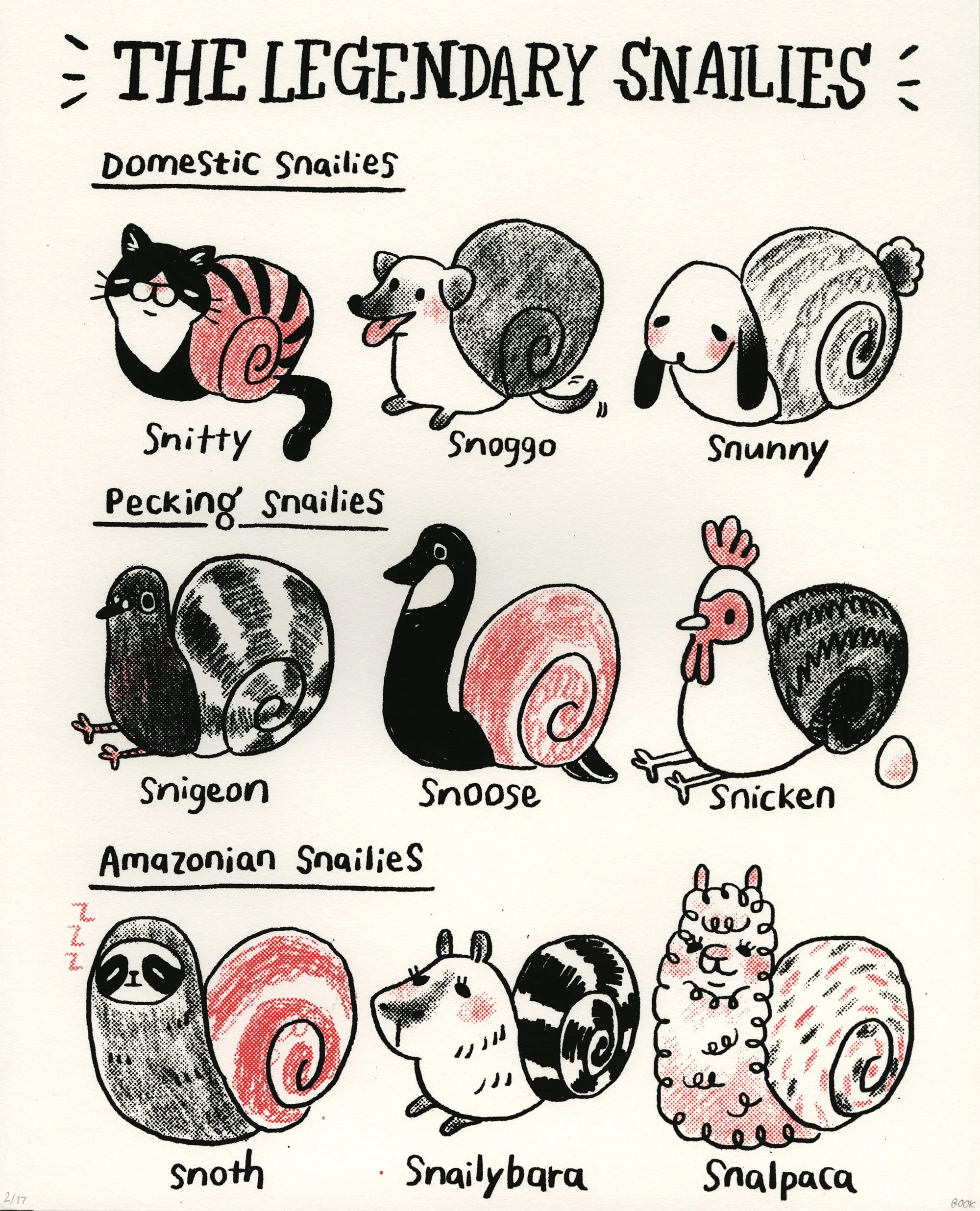 The Legendary Snailies by Book Karnjanakit