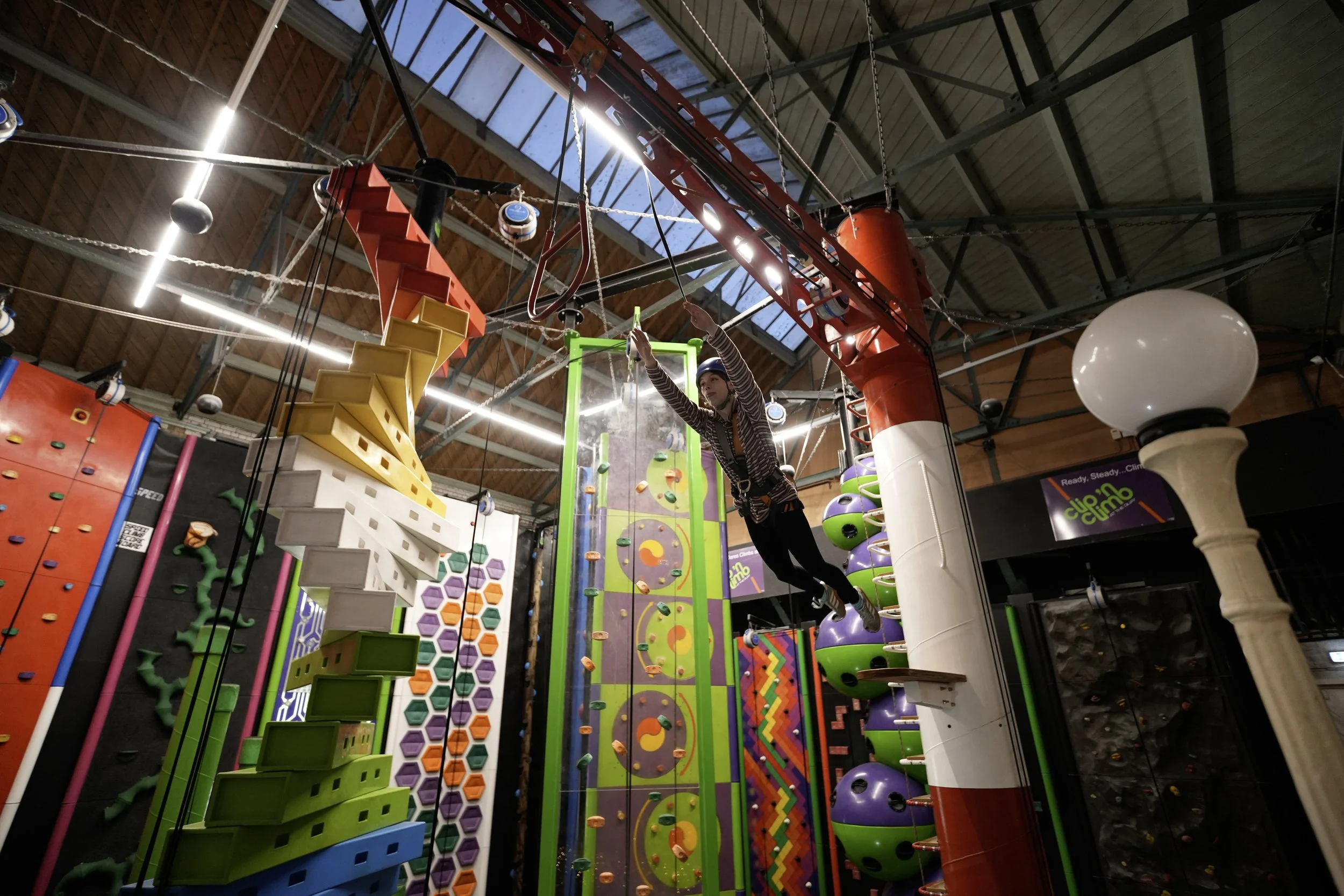 Clip n Climb Exeter Leap of Faith