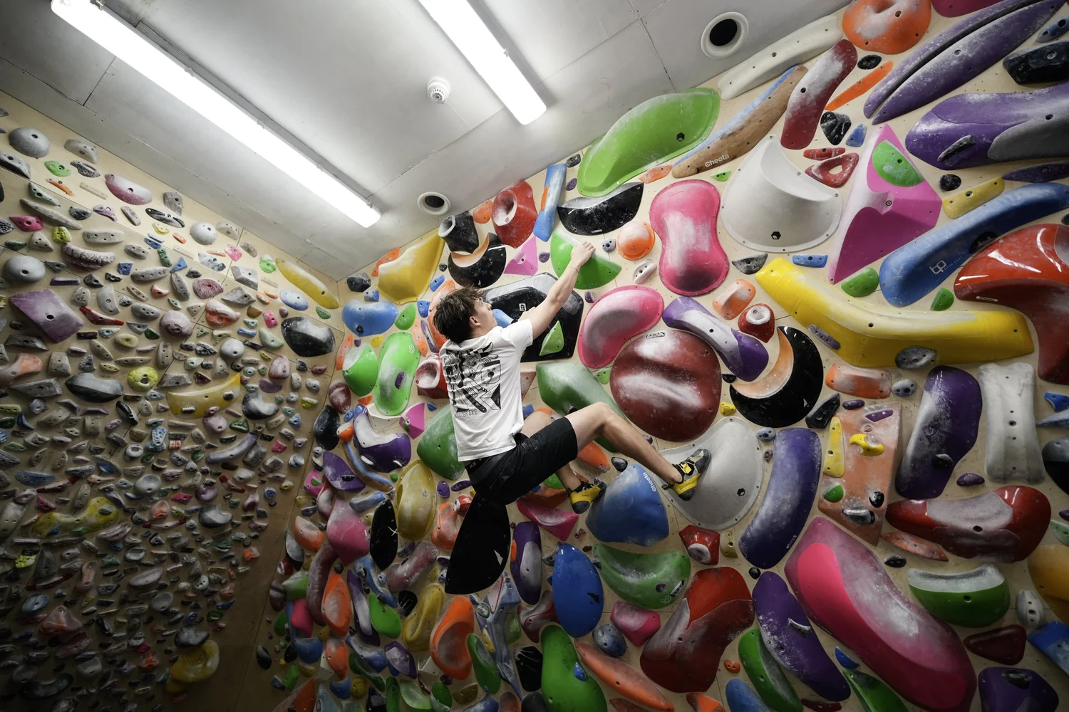 Quay Climbing Centre Boulder Room.