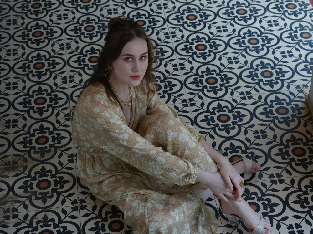 Fiji Kimono: the cloth, up close.