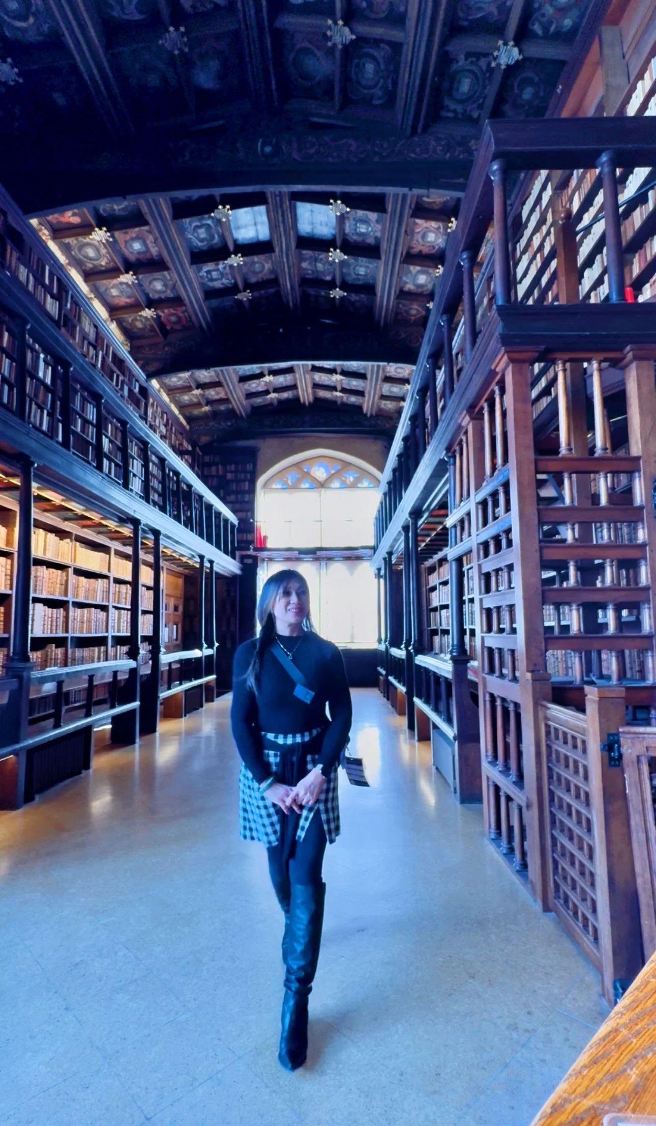 Inside the Bodleian Library, Oxford