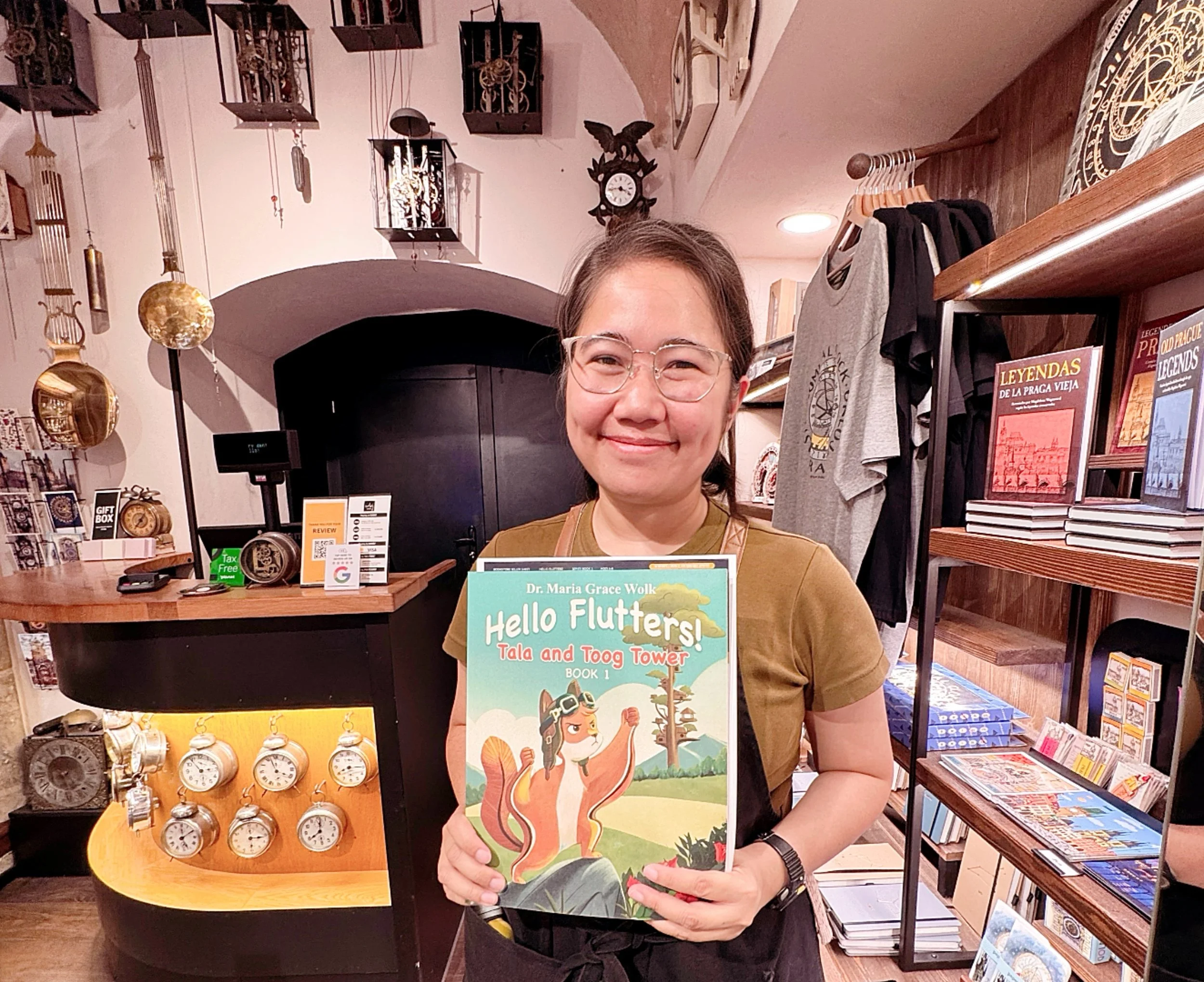 Prague bookstore