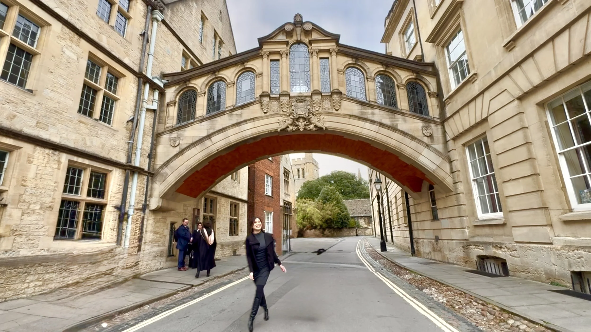 The Bridge of Sighs in Oxford, England
