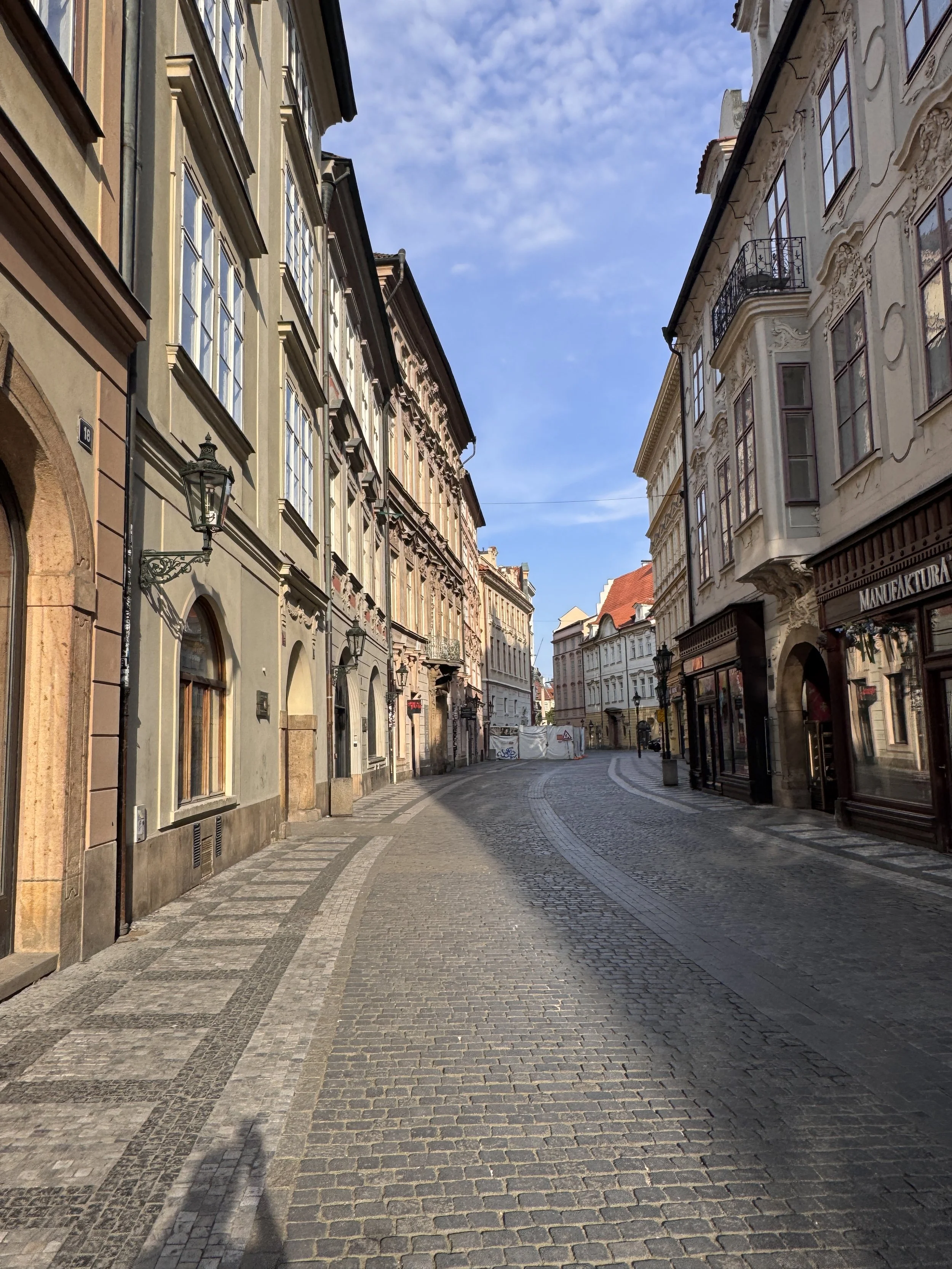 Prague morning run