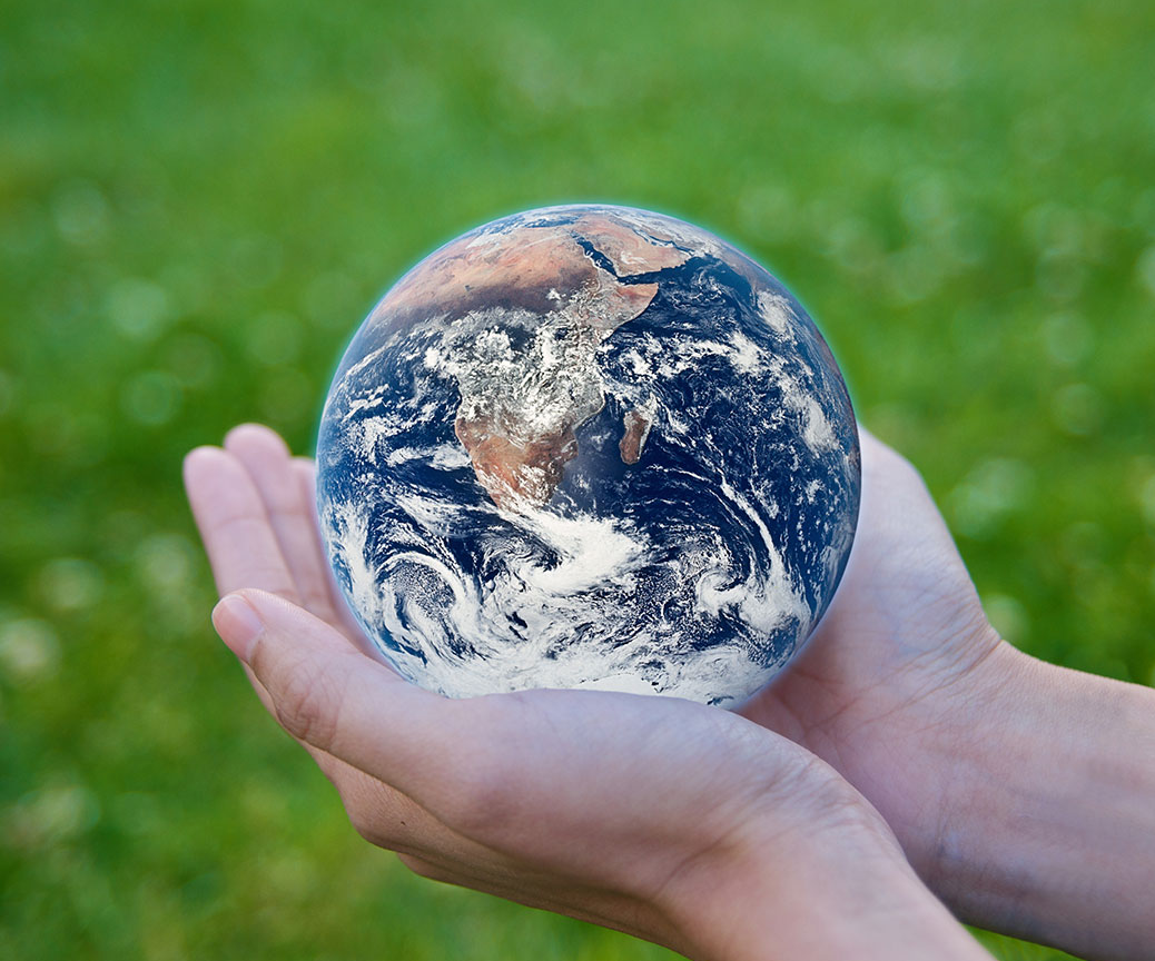 The Earth is in our hands