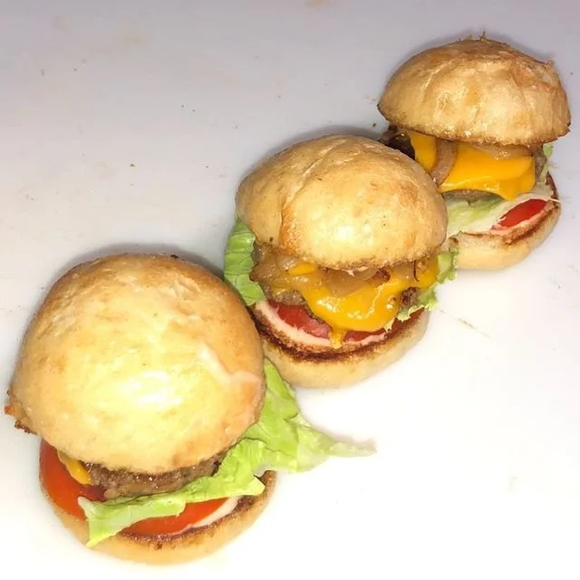 Jackie Mays sliders with the works