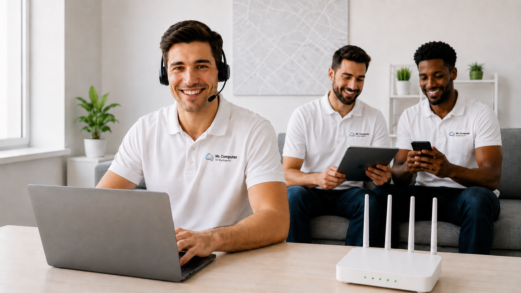 Local WiFi experts always nearby and available