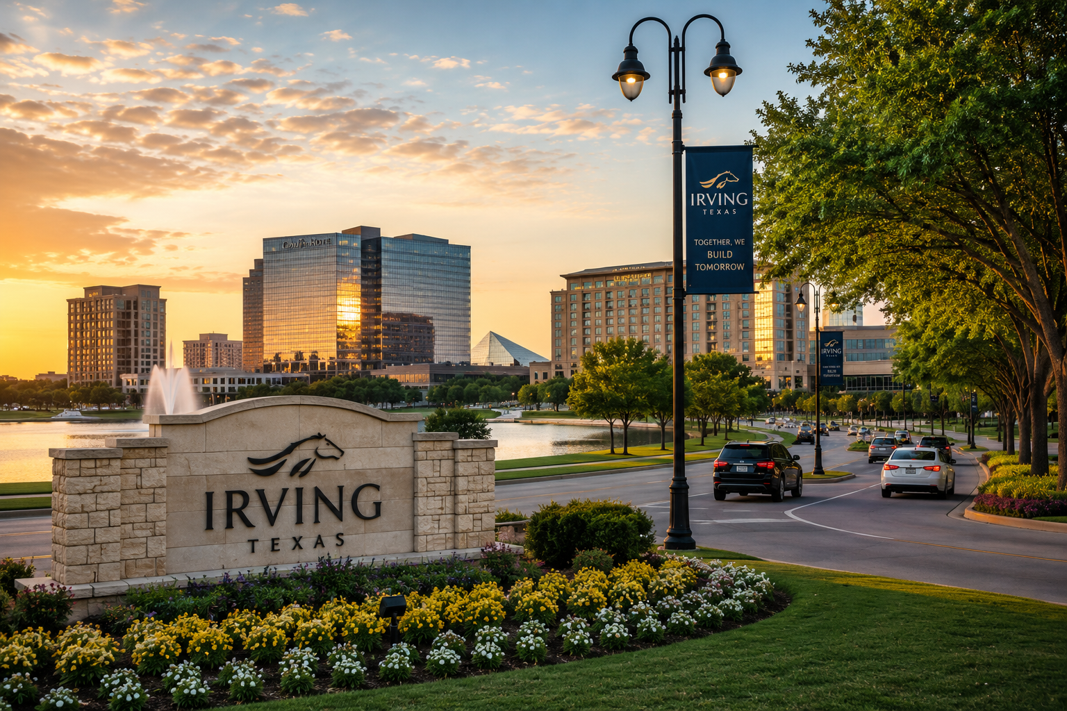 Irving Texas city image for Irving computer services and IT support