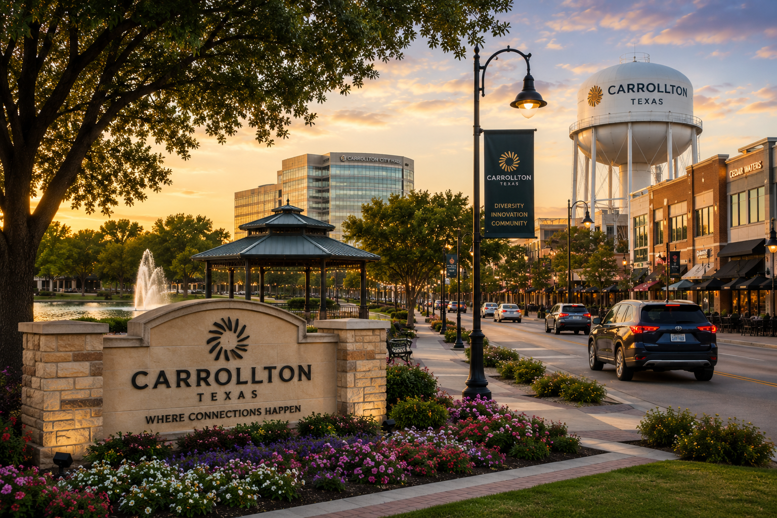 Carrollton Texas image for Carrollton computer services and IT support