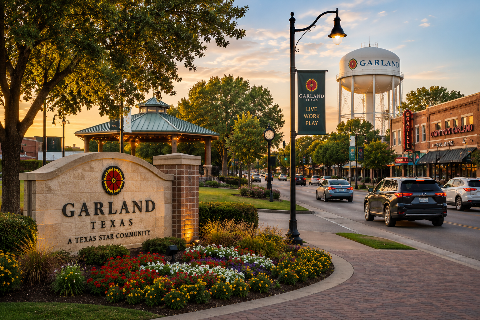 Garland Texas image for Garland computer services and IT support