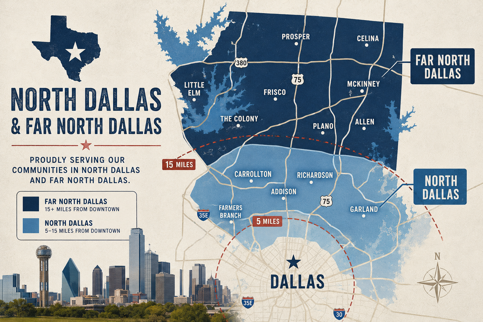 North Dallas and Far North Dallas computer services