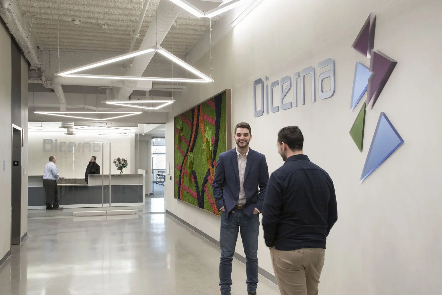 Corporate welcome center