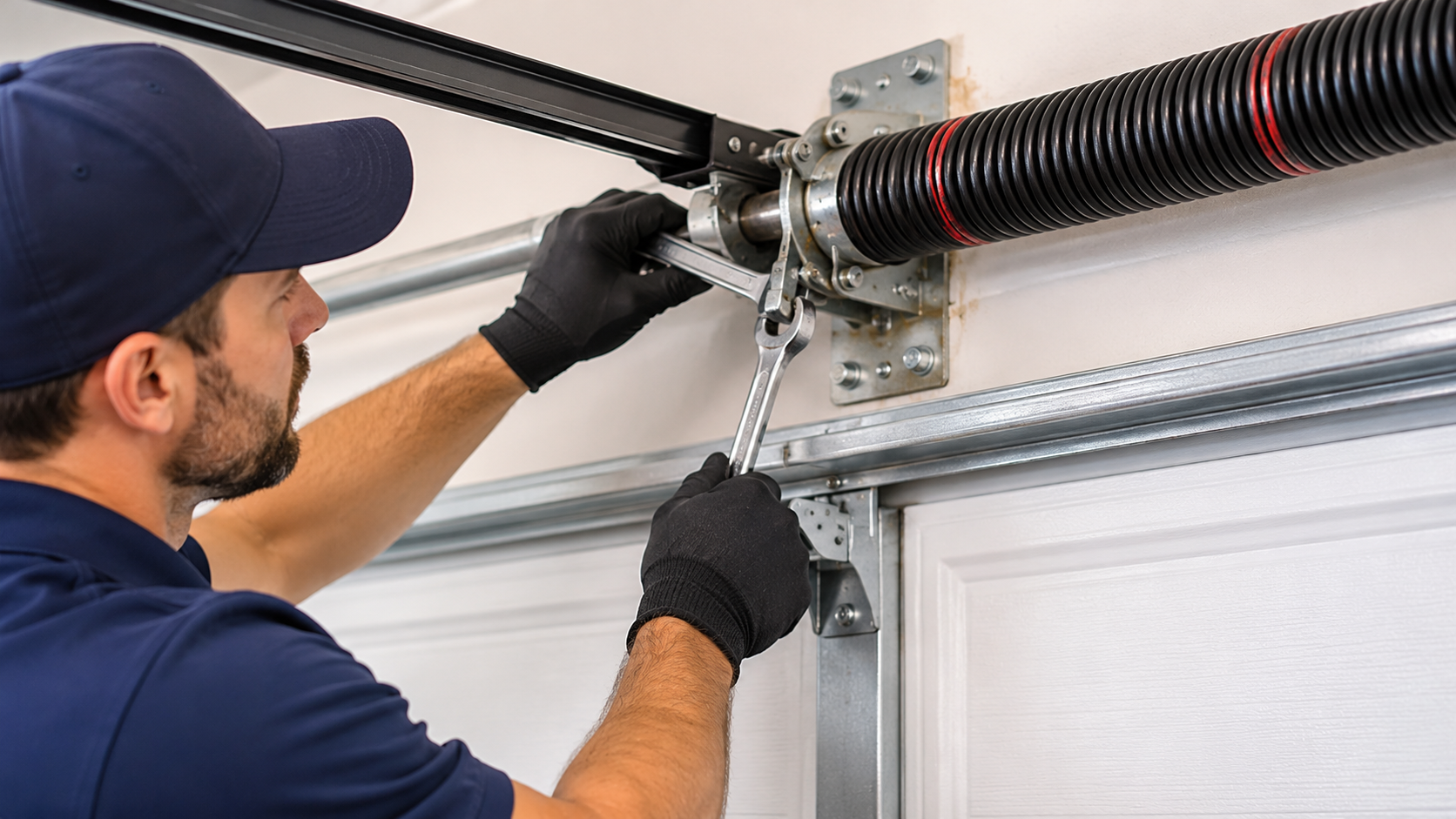 Professional garage door installation