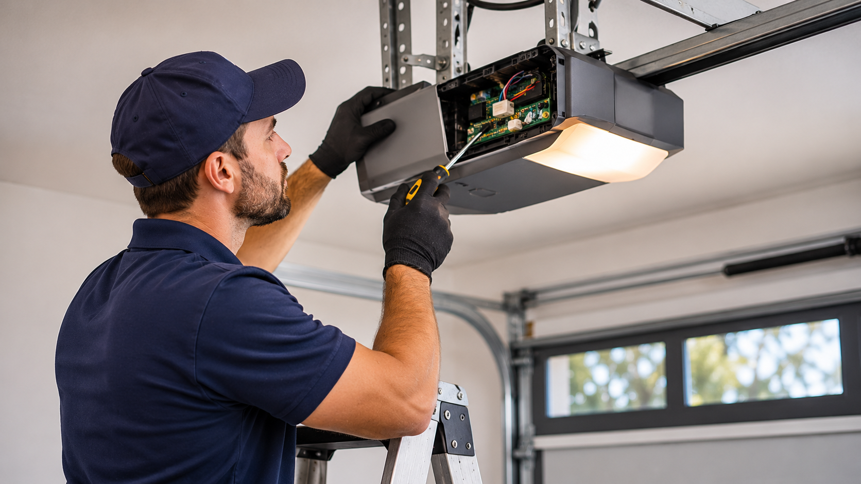 Garage door opener installation and repair