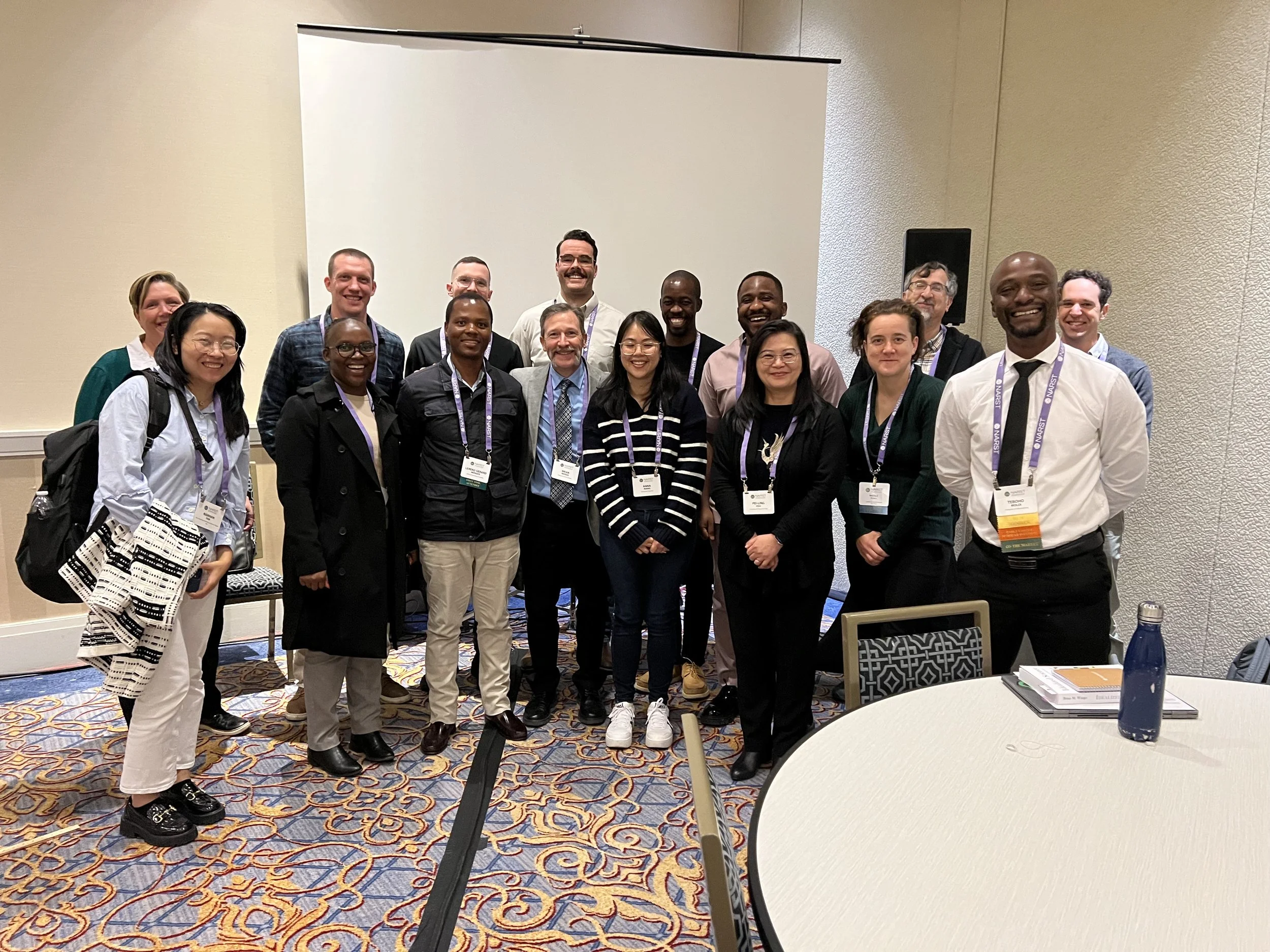 Participants from Africa, Asia, Europe, and North America attended ISI's pre-conference workshop at NARST 2025.